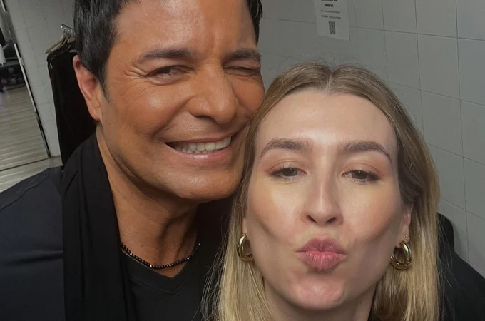 Eva Soriano y Chayanne Eva Soriano y Chayanne
