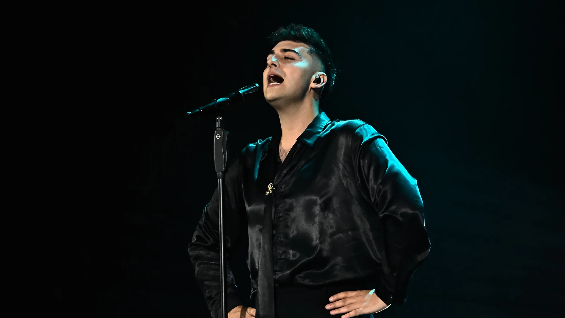 Juanjo Bona en su concierto en el Teatro Albéniz de Madrid Juanjo Bona en su concierto en el Teatro Albéniz de Madrid