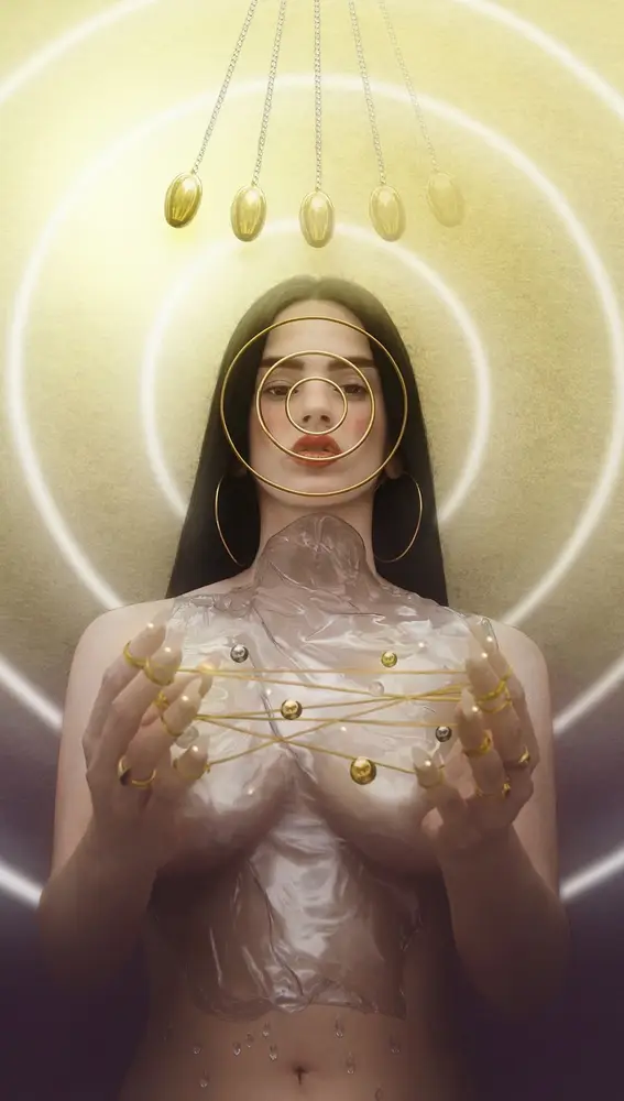 Rosalía en la portada de El Mal Querer Rosalía en la portada de El Mal Querer