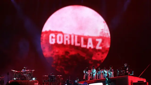 Gorillaz en concierto