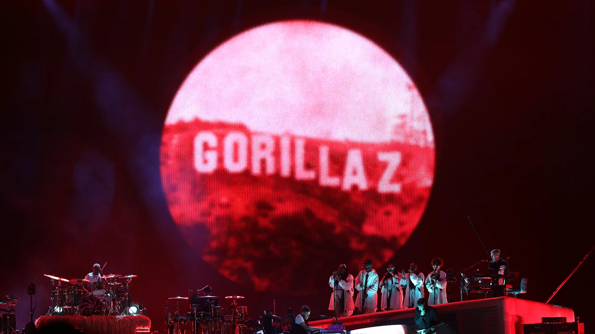 Gorillaz en concierto Gorillaz en concierto