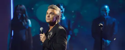 El cantante Robbie Williams El cantante Robbie Williams