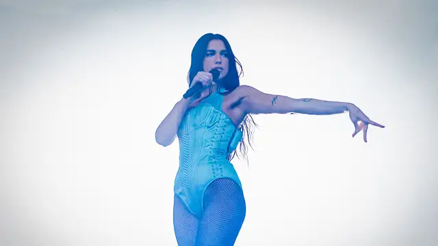 Dua Lipa, en Milán en junio de 2025.