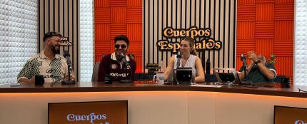 Lérica con Eva Soriano y Nacho García en 'Cuerpos especiales'