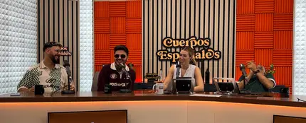 Lérica con Eva Soriano y Nacho García en 'Cuerpos especiales' Lérica con Eva Soriano y Nacho García en 'Cuerpos especiales'