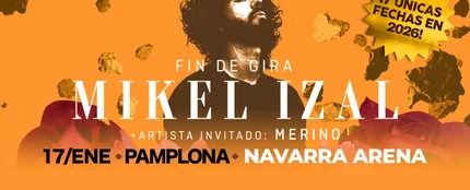 Mikel Izal actúa el 17 de enero de 2026 en Pamplona Mikel Izal actúa el 17 de enero de 2026 en Pamplona