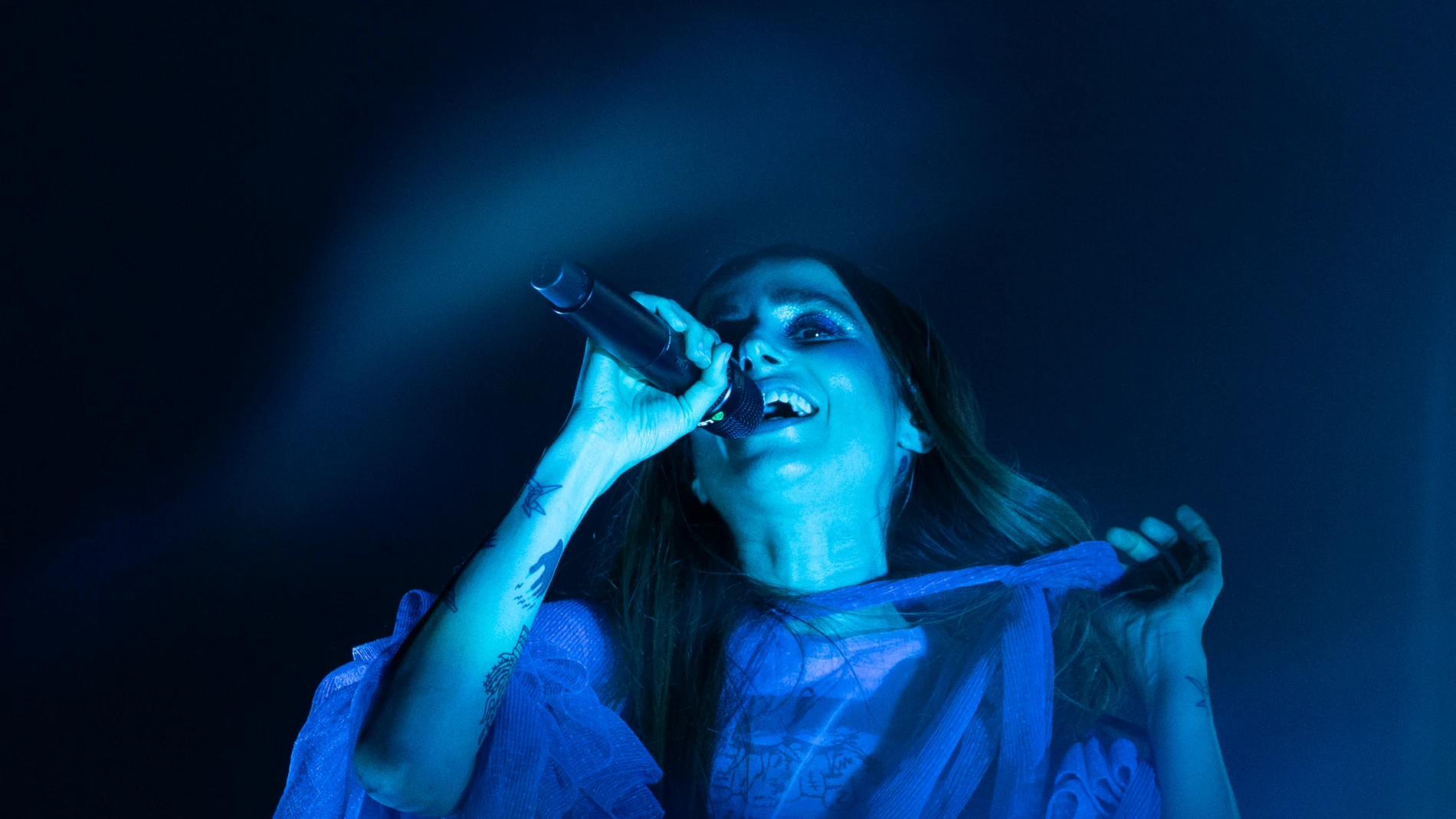 Zahara, en las Noches del Botánico de Madrid. Zahara, en las Noches del Botánico de Madrid.
