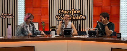Alba Cordero con Eva Soriano y Nacho García