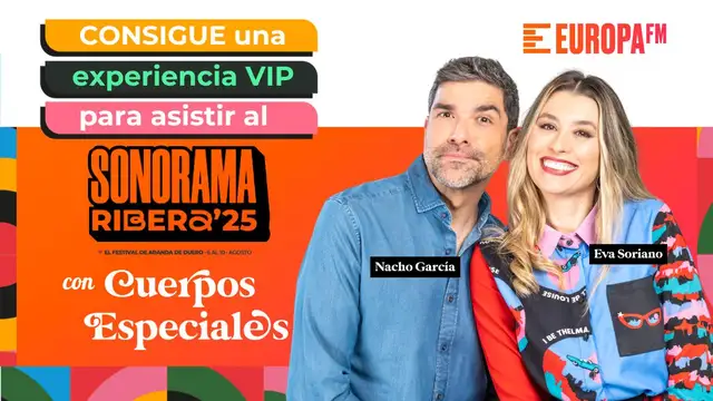 'Sonorama regala una experiencia VIP para dos oyentes de Cuerpos especiales'