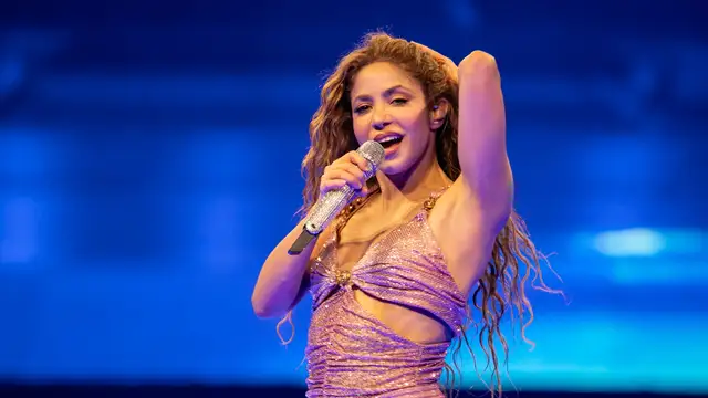 Shakira, en el concierto de Las Mujeres Ya No Lloran World Tour de Detroit.