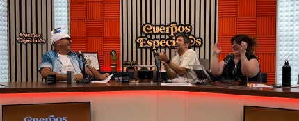 Florentino Fernández con Nacho García y Lala Chus en Cuerpos especiales