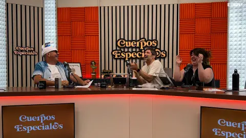 Florentino Fernández con Nacho García y Lala Chus en Cuerpos especiales Florentino Fernández con Nacho García y Lala Chus en Cuerpos especiales