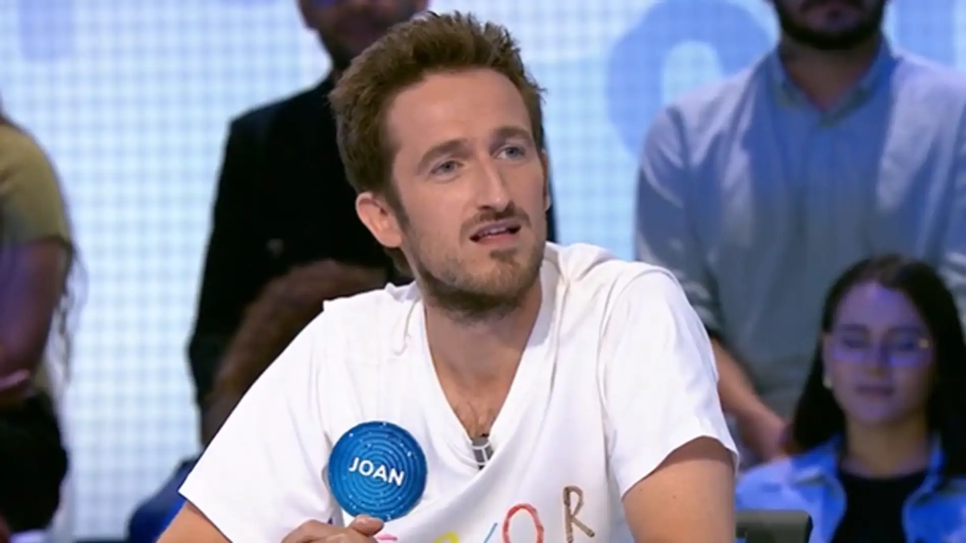 Joan Amargós en 'Pasapalabra' Joan Amargós en 'Pasapalabra'