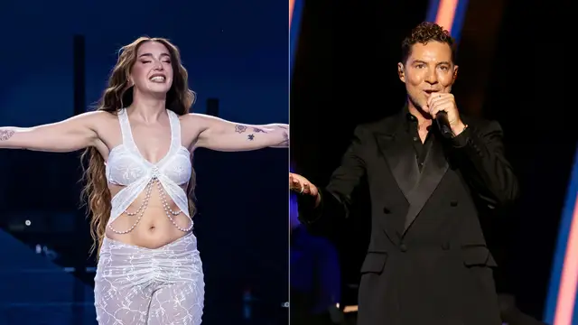 Lola Índigo, pillada cantando 'Bulería' junto a David Bisbal en el ensayo de su concierto en Barcelona