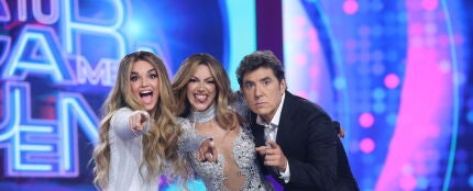 Melody, Ana Guerra y Manel Fuentes