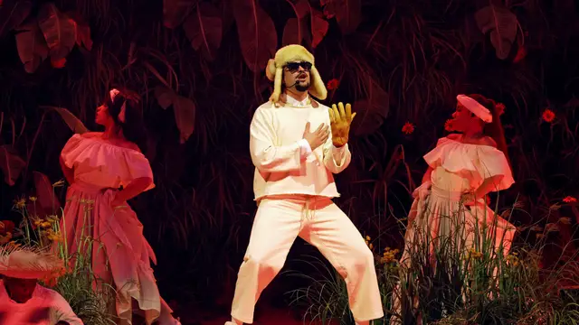 Bad Bunny durante su residencia en Puerto Rico