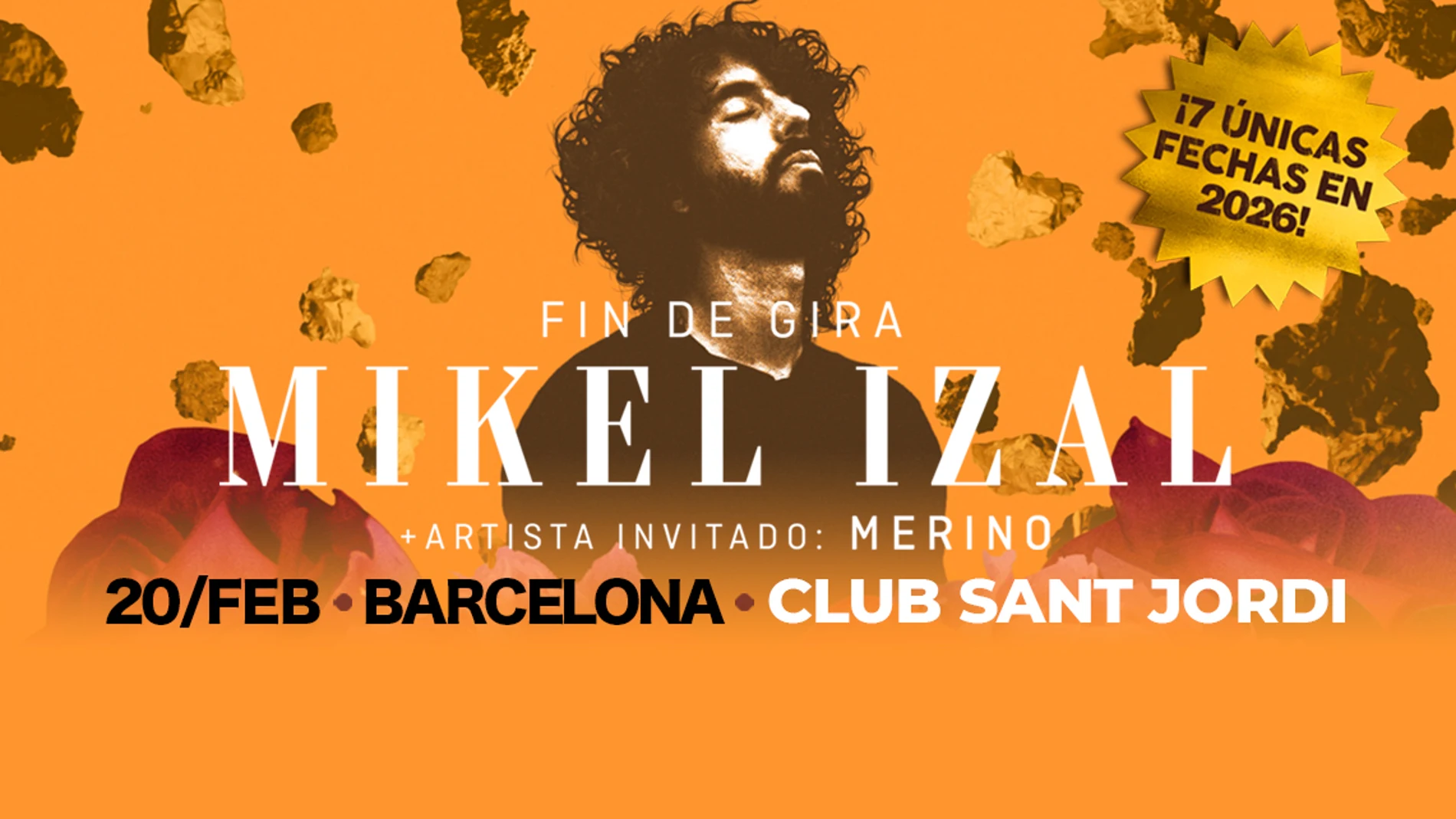 Mikel Izal anuncia un nuevo concierto en Barcelona por el fin de Gira 'El Miedo y el Paraíso' Mikel Izal anuncia un nuevo concierto en Barcelona por el fin de Gira 'El Miedo y el Paraíso'