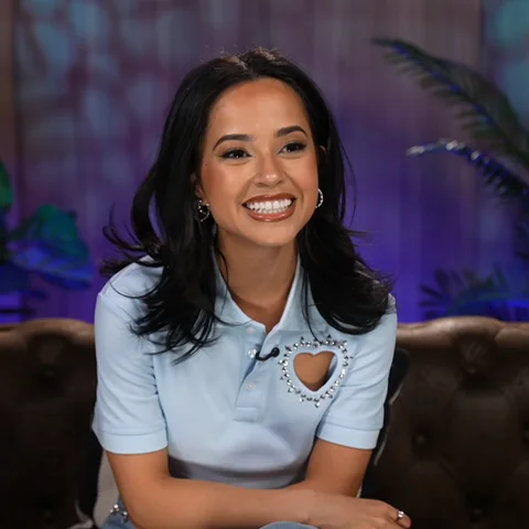Becky G en su entrevista con Europa FM Becky G en su entrevista con Europa FM