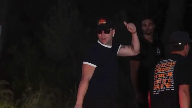 Quevedo llegando al cumpleaños de Lamine Yamal