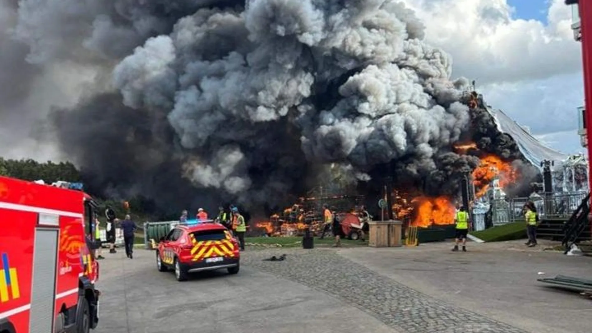 Incendio en Tomorrowland 2025 Incendio en Tomorrowland 2025