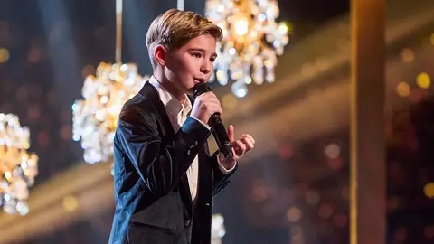 Este talent de 8 años canta por Camilo Sesto en una actuación llena de fuerza