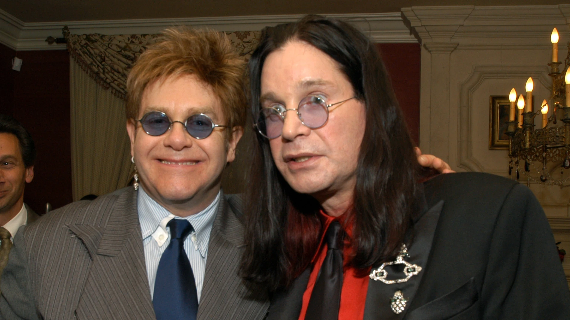 Elton John y Ozzy Osbourne en 2003 Elton John y Ozzy Osbourne en 2003