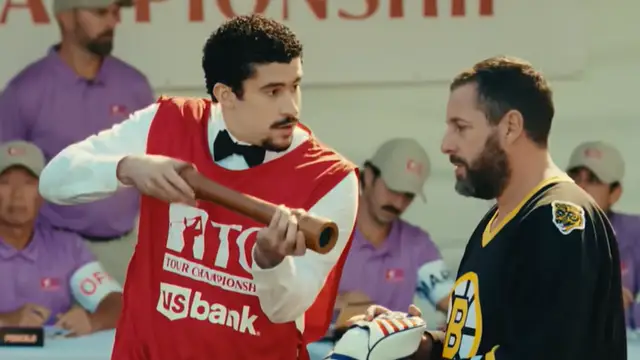 Primer vistazo a Bad Bunny en 'Happy Gilmore 2', la nueva película de Adam Sandler
