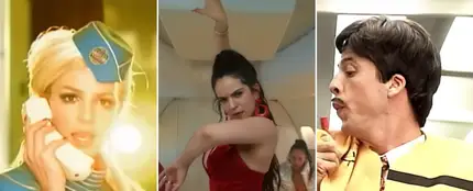 Los mejores videoclip en aviones: de Britney Spears con 'Toxic' a 'Con altura' de Rosalía Los mejores videoclip en aviones: de Britney Spears con 'Toxic' a 'Con altura' de Rosalía