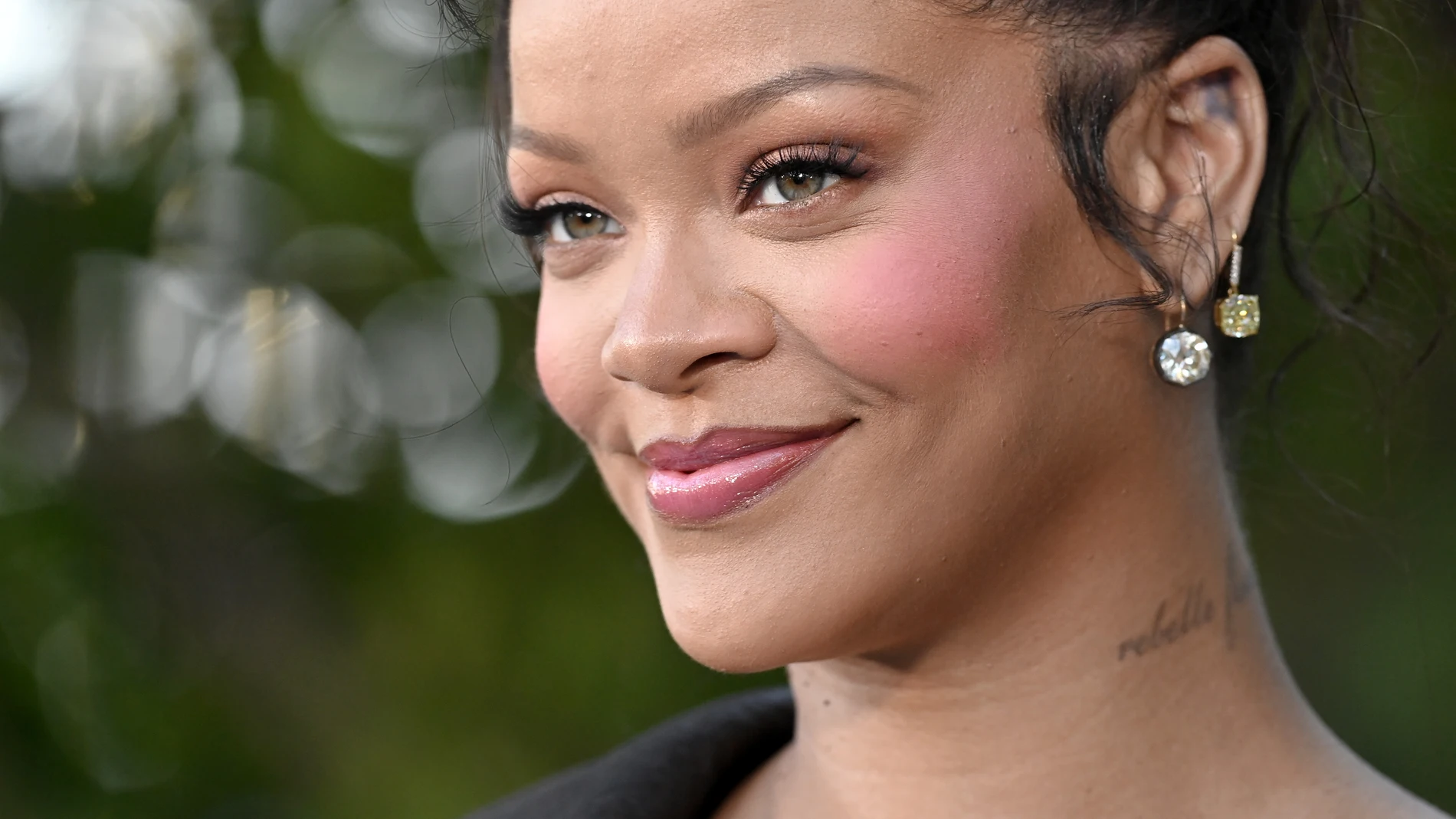 La cantante Rihanna La cantante Rihanna