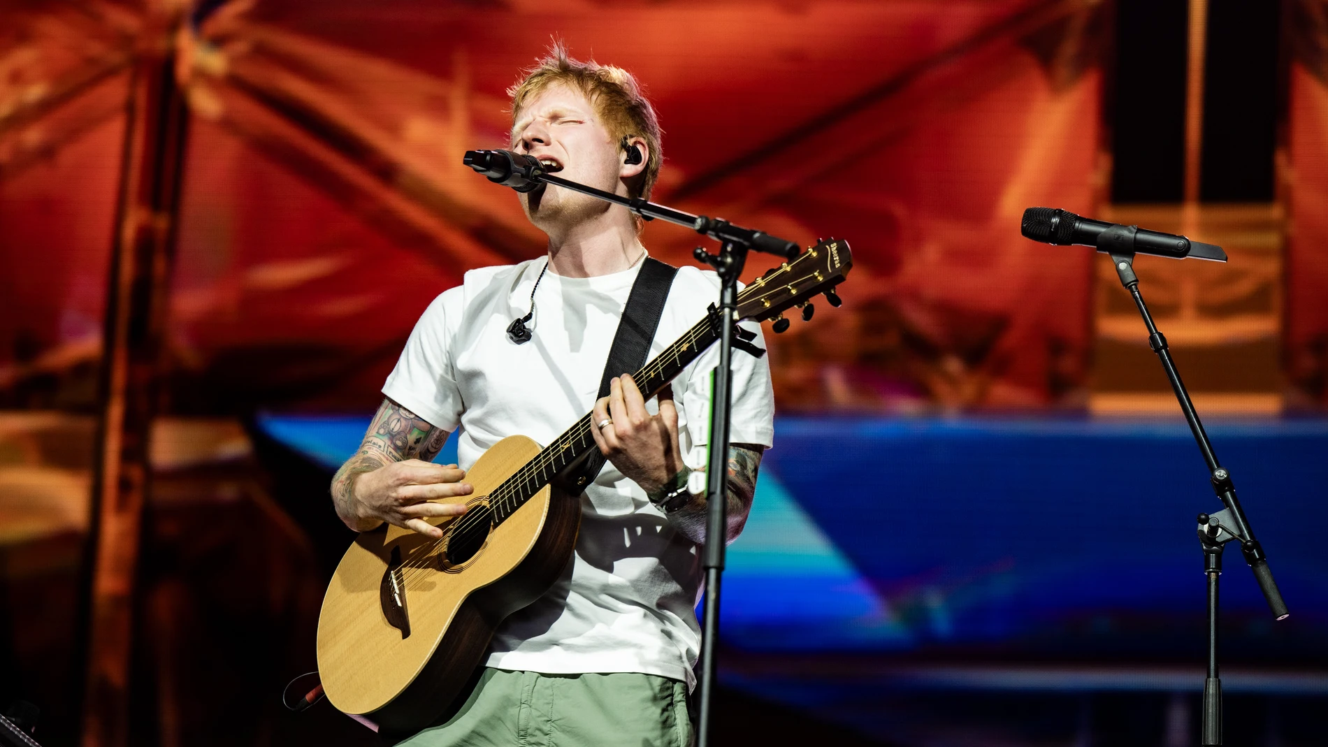 Ed Sheeran en concierto Ed Sheeran en concierto