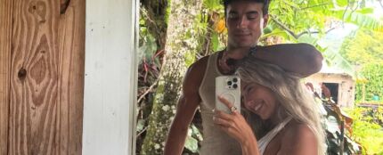 Ana Mena con Óscar Casas en El Salvador