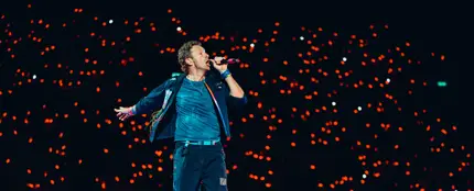 Chris Martin, durante el concierto de Coldplay el 22 de agosto en el estadio Wembley de Londres. Chris Martin, durante el concierto de Coldplay el 22 de agosto en el estadio Wembley de Londres.