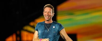 Coldplay en uno de sus diez conciertos en el Estadio Wembley de Londres