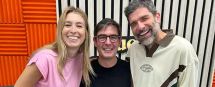 Juanra Bonet con Eva Soriano y Nacho García en 'Cuerpos especiales' Juanra Bonet con Eva Soriano y Nacho García en 'Cuerpos especiales'