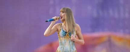 La cantante estadounidense Taylor Swift durante su concierto del 'Eras Tour' en Munich (Alemania) La cantante estadounidense Taylor Swift durante su concierto del 'Eras Tour' en Munich (Alemania)