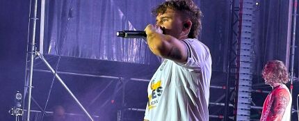 Dani Fernández en las fiestas de San Julián de Cuenca