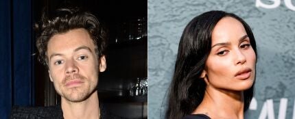 Harry Styles y Zoë Kravitz Harry Styles y Zoë Kravitz