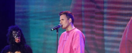 Dani Martín, durante la presentación de su disco 'El último día de nuestras vidas'