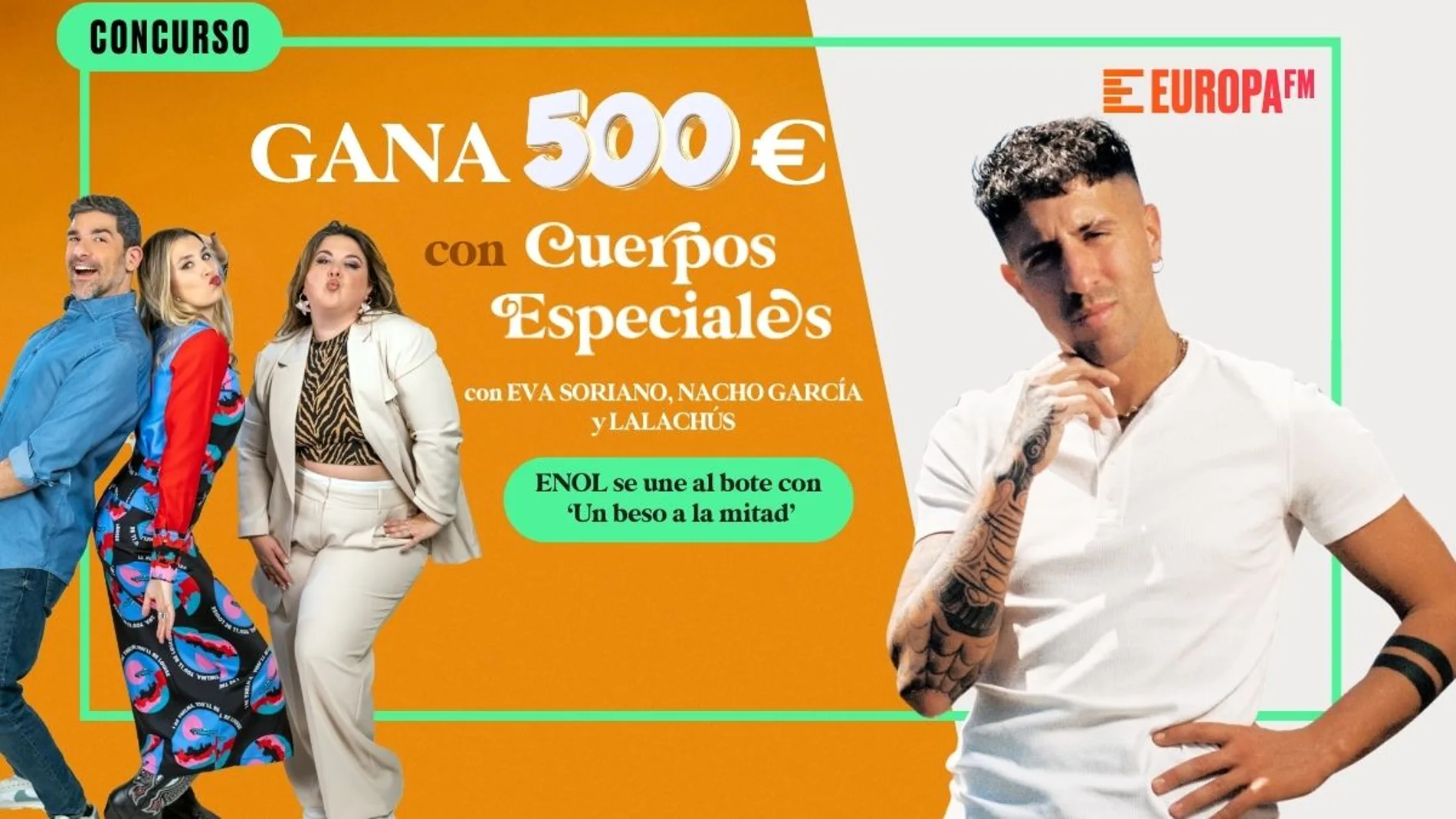 Bases legales del concurso 'Pilla la cita y gana la guita' con ENOL en Cuerpos especiales Bases legales del concurso 'Pilla la cita y gana la guita' con ENOL en Cuerpos especiales