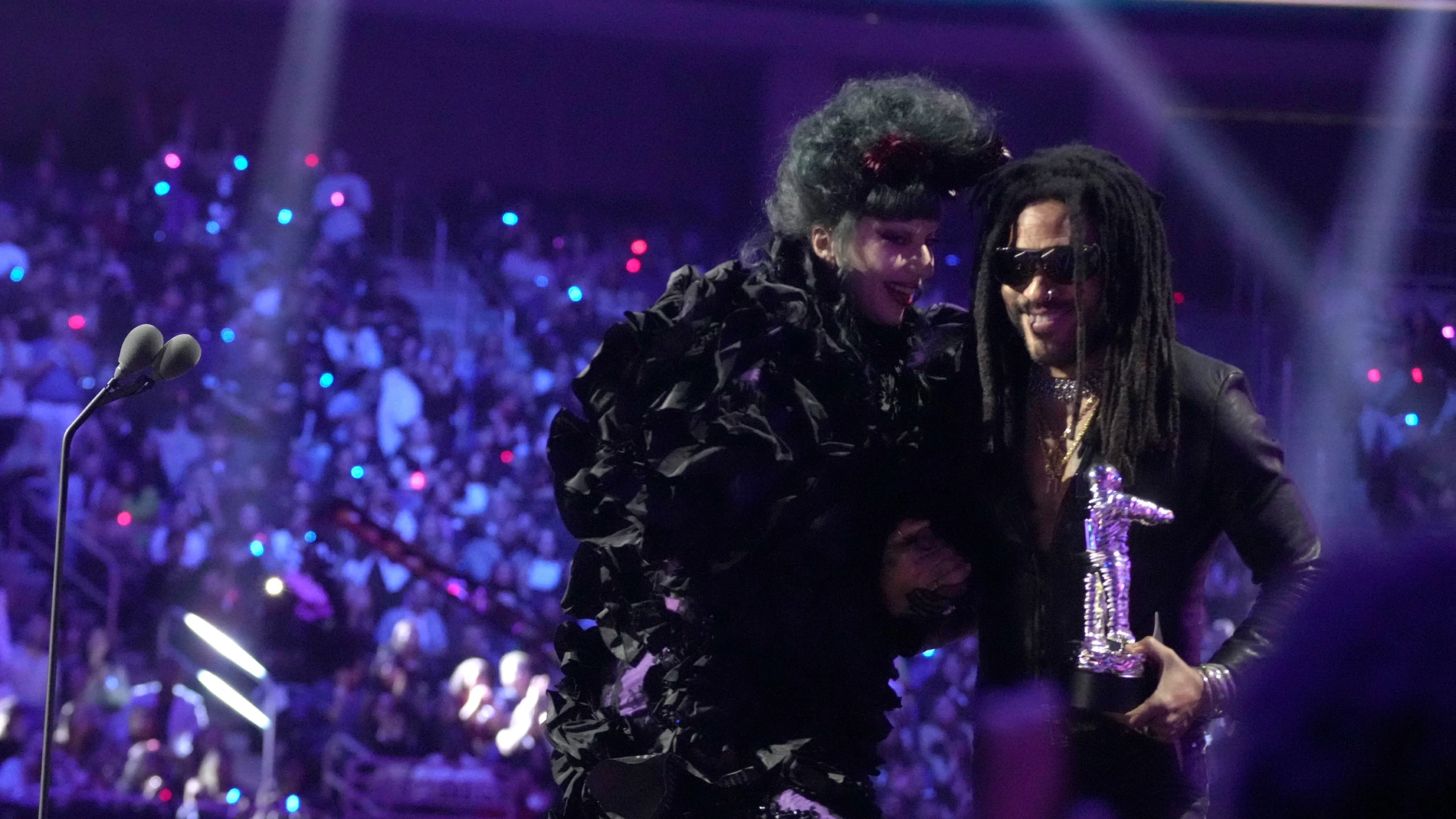Lady Gaga y Lenny Kravitz Lady Gaga y Lenny Kravitz