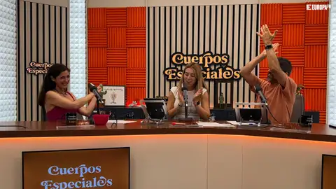 Espido Freire, en la mesa de Cuerpos especiales. Espido Freire, en la mesa de Cuerpos especiales.