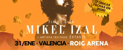 Valencia, séptima ciudad del Fin de Gira 'El Miedo y El Paraíso' Valencia, séptima ciudad del Fin de Gira 'El Miedo y El Paraíso'