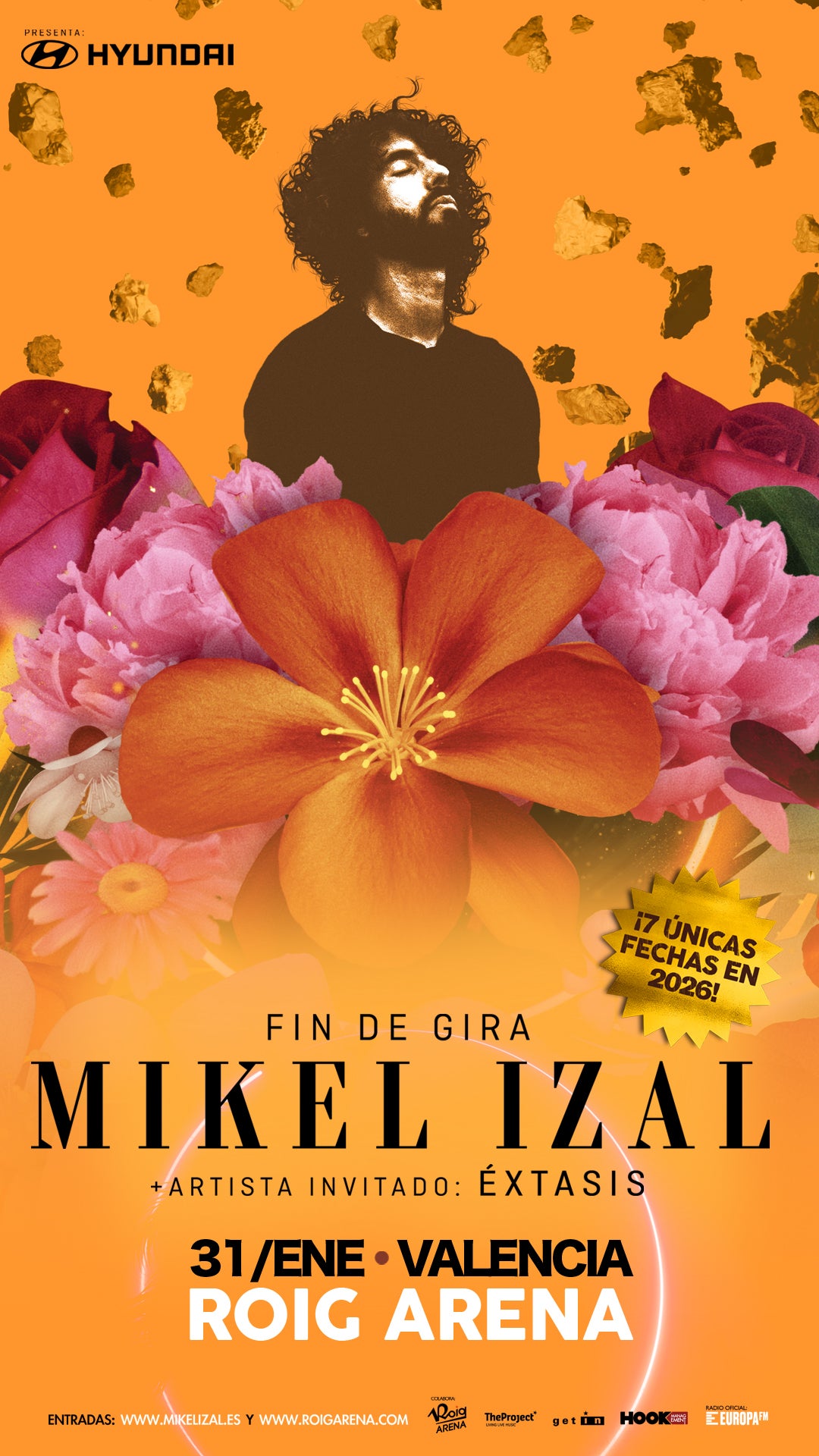 Mikel Izal 31 de enero en Roig Arena Mikel Izal 31 de enero en Roig Arena