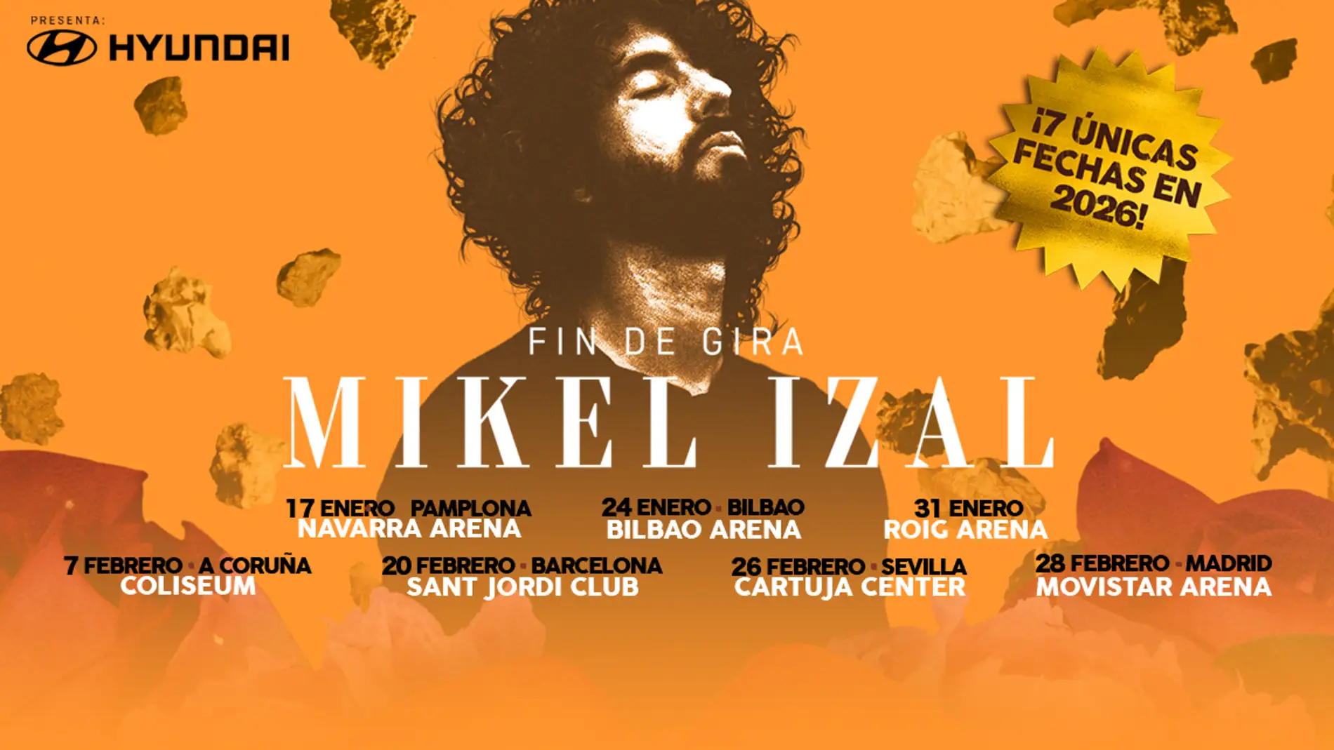 Ciudades y fechas del Fin de gira 'El Miedo y el Paraíso' Ciudades y fechas del Fin de gira 'El Miedo y el Paraíso'