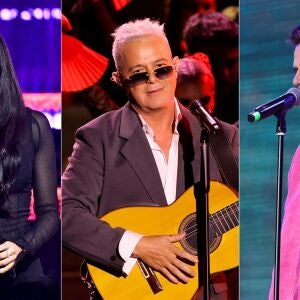 Aitana, Alejandro Sanz y Dani Martín