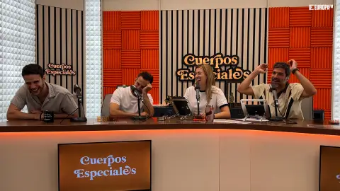 Alejandro Amenábar y Julio Peña en Cuerpos especiales Alejandro Amenábar y Julio Peña en Cuerpos especiales