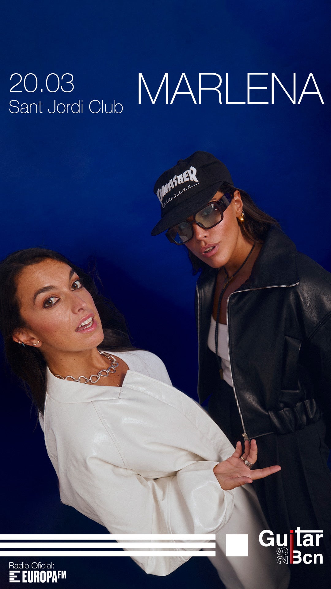 Cartel del concierto de Marlena en el Sant Jordi Club Cartel del concierto de Marlena en el Sant Jordi Club