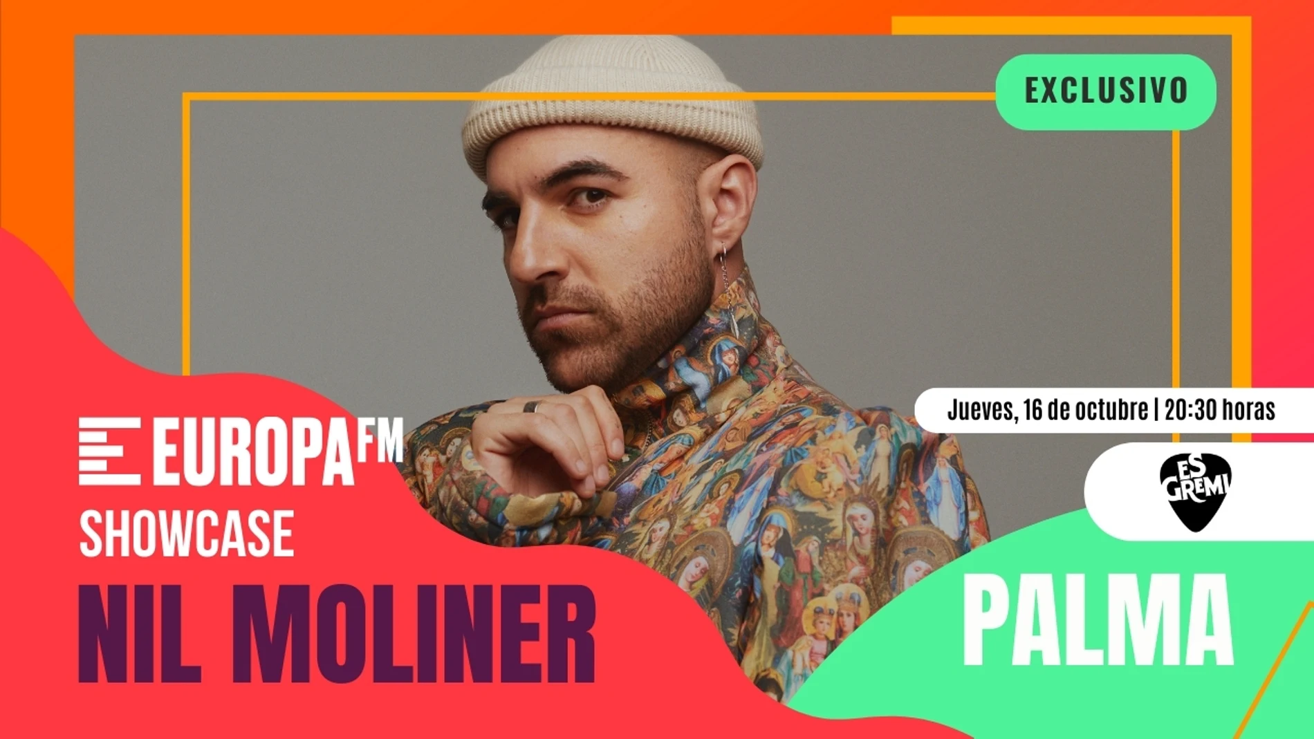 Nil Moliner te invita a un showcase exclusivo en Palma con Europa FM Nil Moliner te invita a un showcase exclusivo en Palma con Europa FM