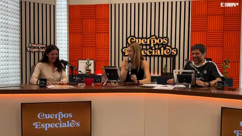 Espido Freire con Eva Soriano y Nacho García en 'Cuerpos especiales' Espido Freire con Eva Soriano y Nacho García en 'Cuerpos especiales'