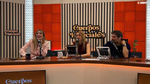 Sheila La La con Eva Soriano y Nacho García en Cuerpos especiales Sheila La La con Eva Soriano y Nacho García en Cuerpos especiales